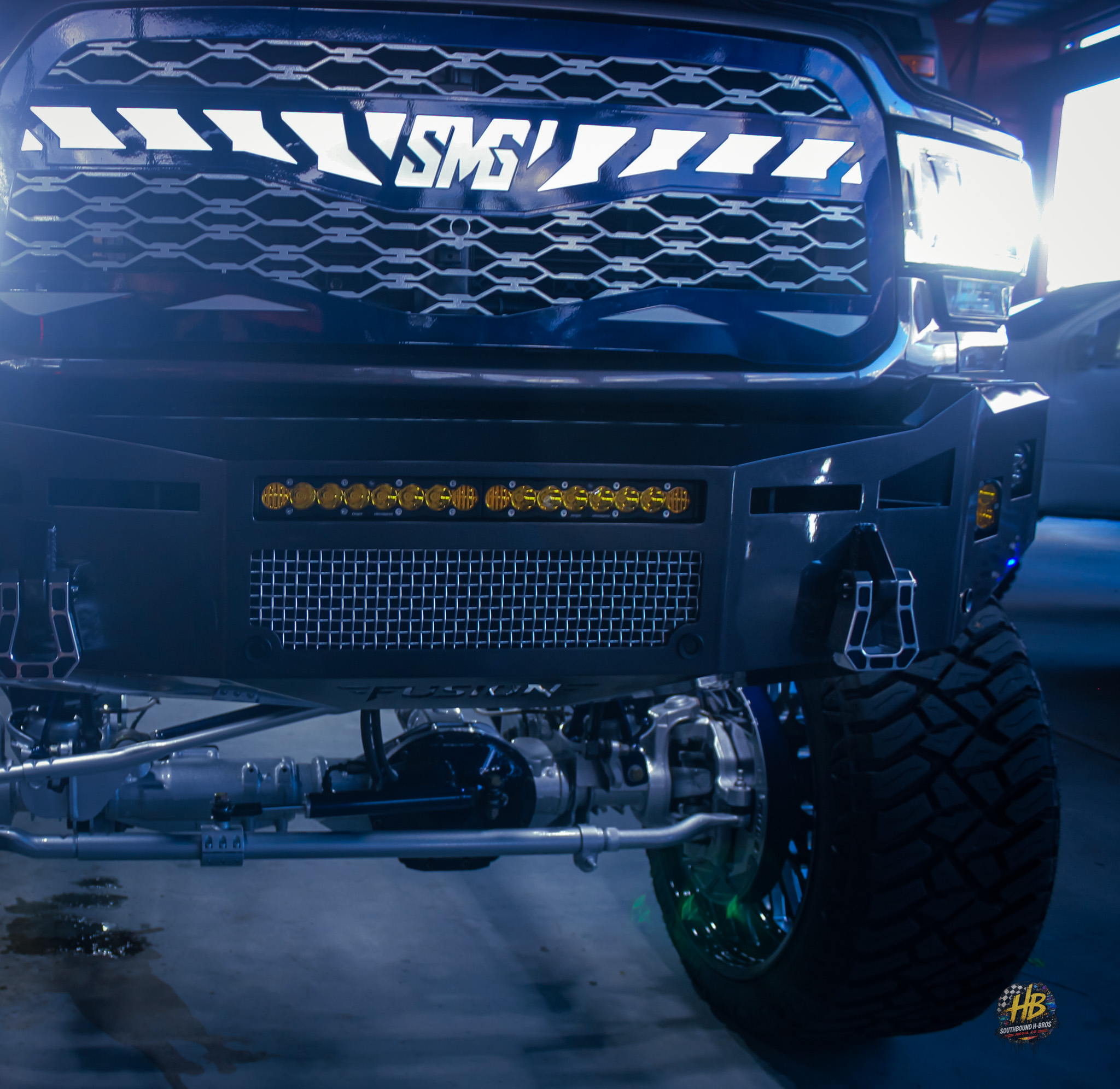 Front grille detail