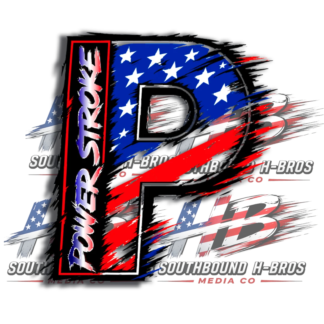 Power Stroke automotive graphic design